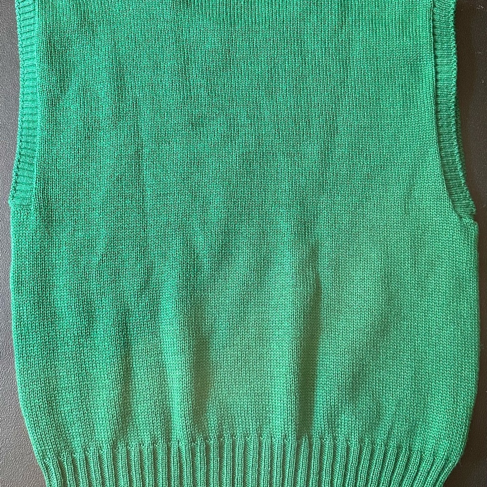 Pendleton Emerald Cable Knit Sweater - image 4